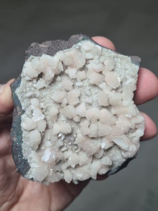 Minerali di zeolite HEULANDITE Rosa India Quarzo