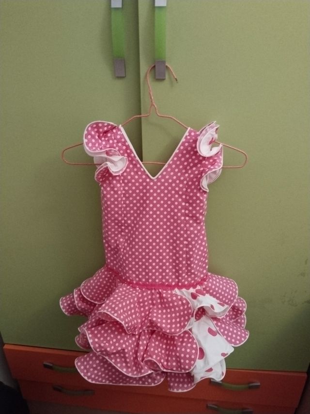 Vestido de gitana talla 2años