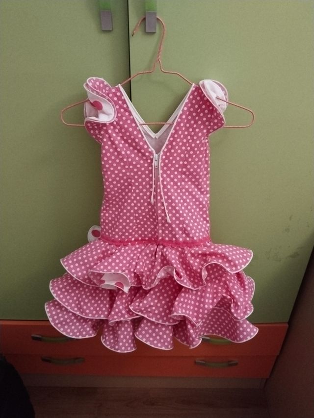 Vestido de gitana talla 2años