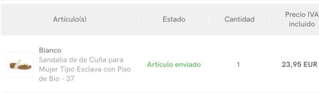 sandalia cuña esclava