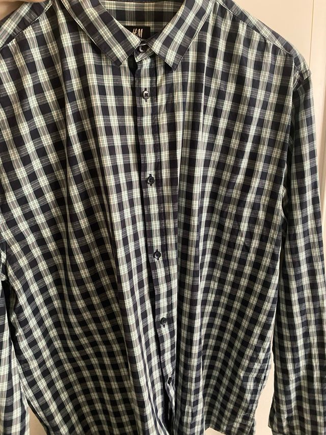 Camicia quadri cotone