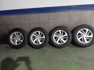  4 LLANTAS ALUMINIO  16 pulgadas Kia ,Mazda ,Hyund
