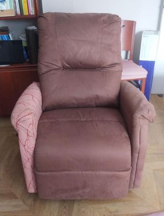 Poltrona elettrica per anziani con rivestimento