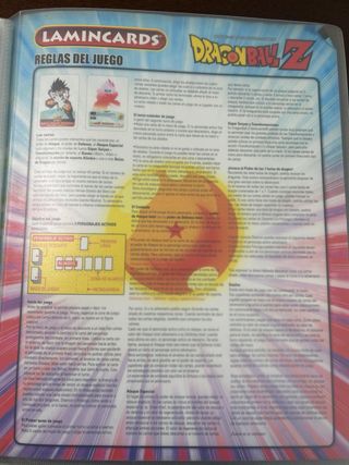 Colección Lamincards Album DRAGONBALL Z Edibas