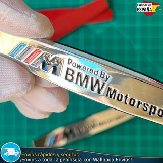 Emblemas Logos Laterales Powered by bmw Motorsport