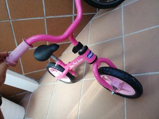 Bici sin pedales niña