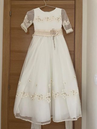 Vestido de comunion de niña