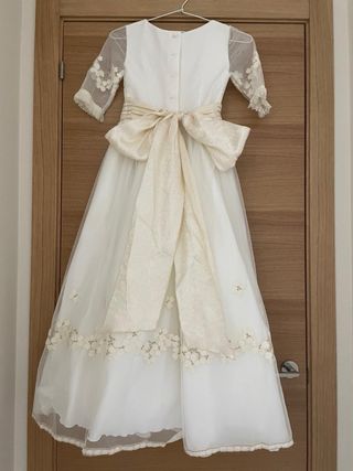 Vestido de comunion de niña