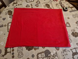 20 Tovaglie in cotone rosso 