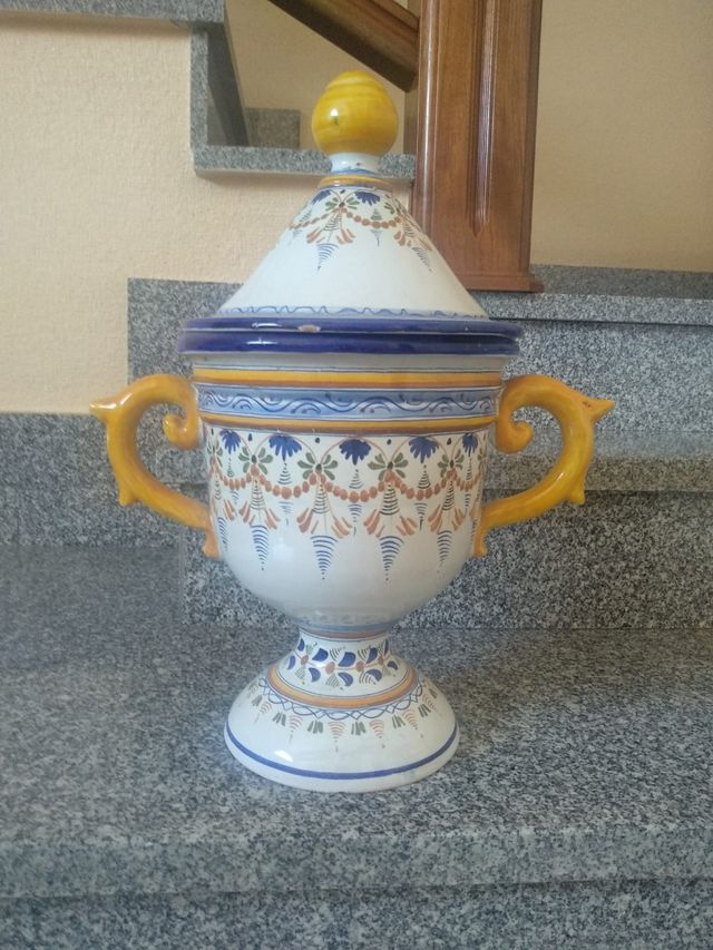 Jarrones de Cerámica de Talavera de la reina