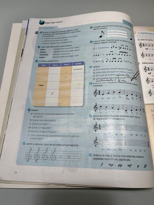 Llibre de Música 1r ESO