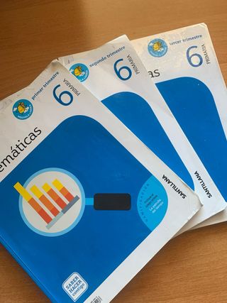 Libro matemáticas. 6to. Primaria