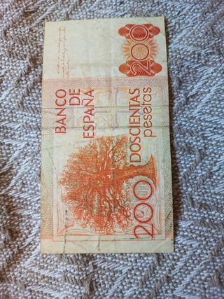 Billetes muy antiguos