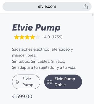 SACALECHES ELVIE DOBLE INALÁMBRICO 