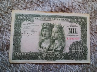 Billetes muy antiguos