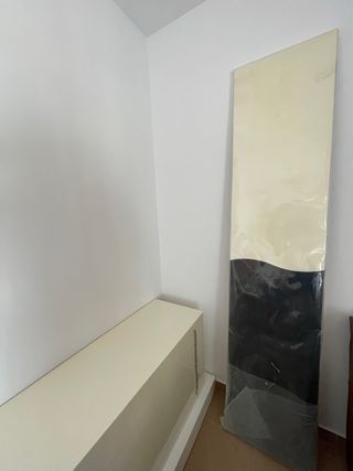 Muebles dormitorio matrimonio blanco lacado