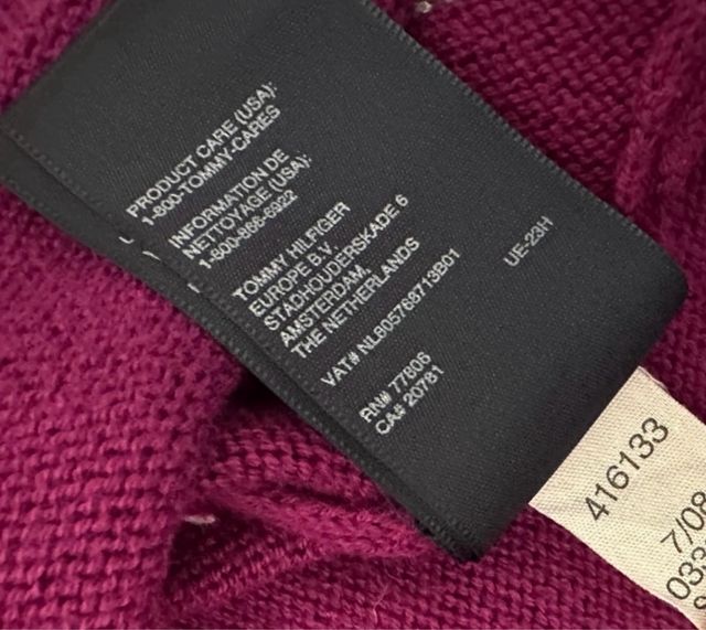 Pulover Tommy Hilfiger tg.S. cotone