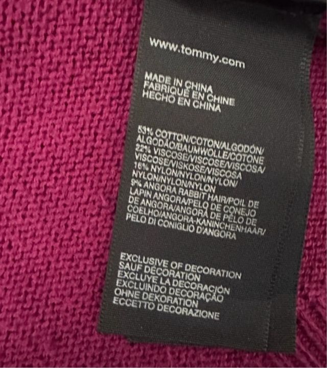 Pulover Tommy Hilfiger tg.S. cotone