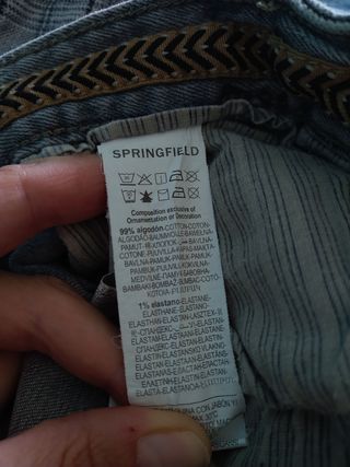 Bermudas vaqueras Springfield