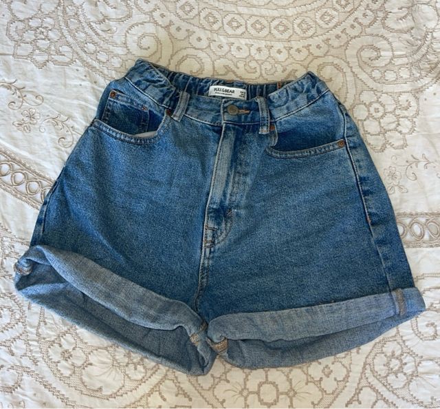 Pantalon vaquero corto Pull&Bear