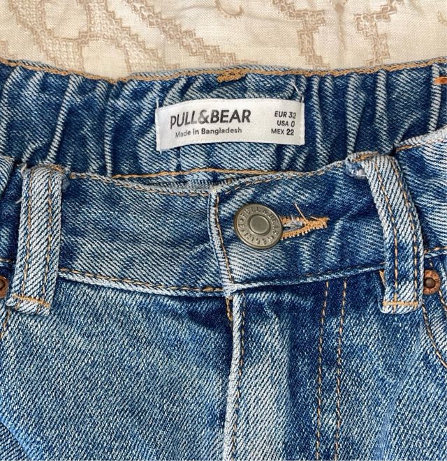 Pantalon vaquero corto Pull&Bear