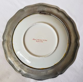 Piatto da collezione antico