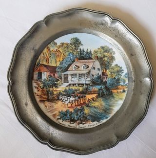 Piatto da collezione antico