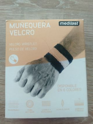 Muñequera velcro