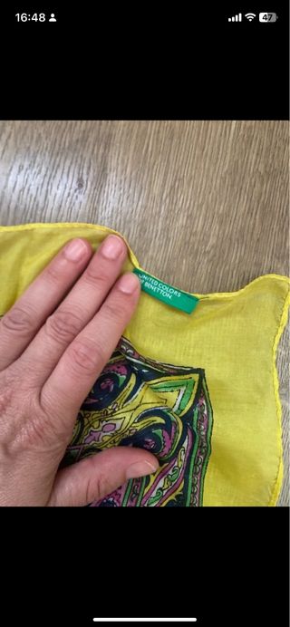Pañuelo de benetton