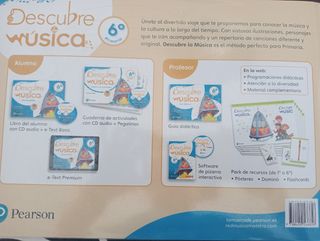 Libros musica 6 primaria