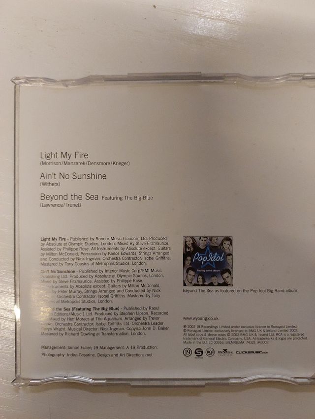 Will Young - Light My Fire (Single Doors Cover)