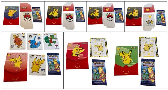 Regalos Pokemon promo 2021 McDonalds