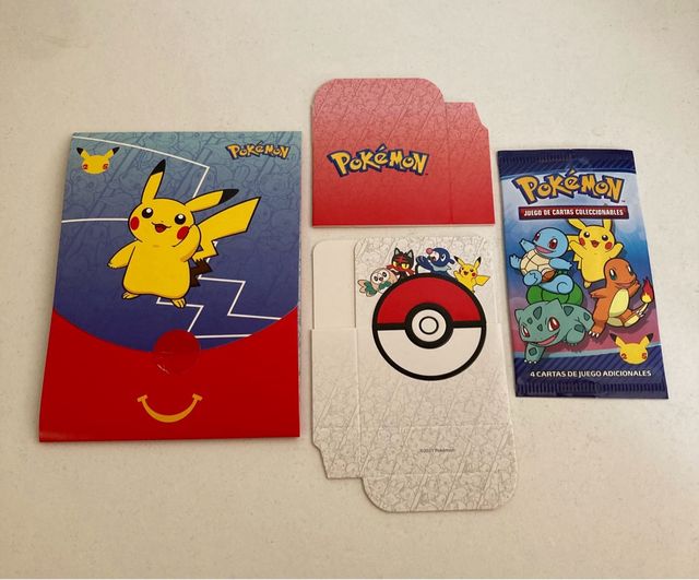 Regalos Pokemon promo 2021 McDonalds