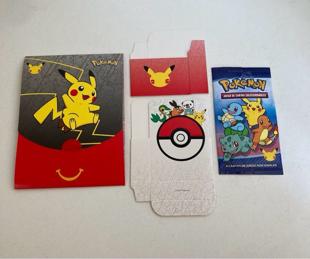 Regalos Pokemon promo 2021 McDonalds