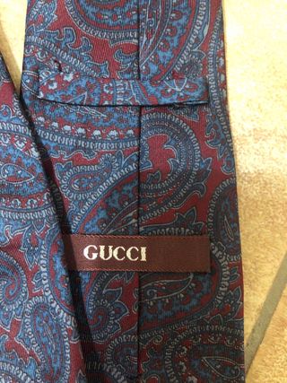 Cravata Vintage Gucci