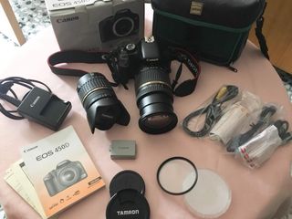 Cámara de fotos CANON 450D