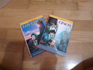 Lote libros "Los Cinco" versión antigua