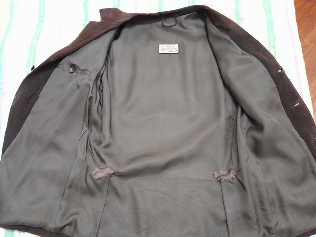 Giacca camoscio Walter Reginald