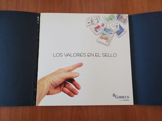 Cuadernos los valores en el sello