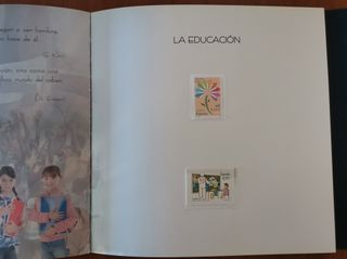 Cuadernos los valores en el sello