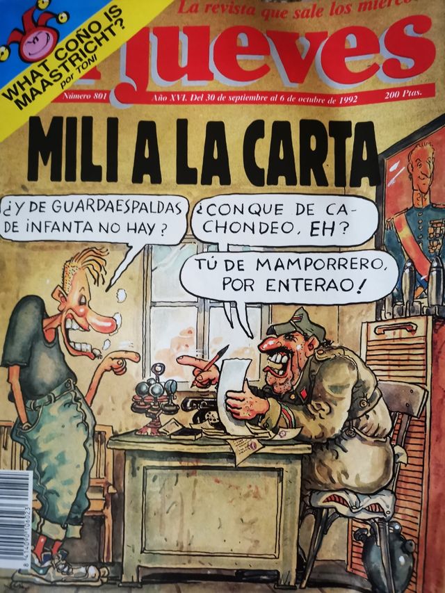 Revista El Jueves, números antiguos 
