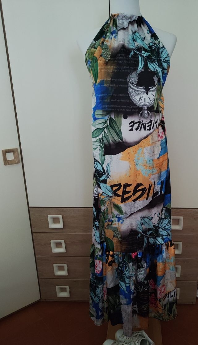 Abito lungo Fracomina. Nuovo.