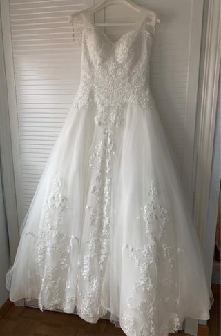Vestido de novia Fergie