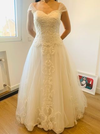 Vestido de novia Fergie