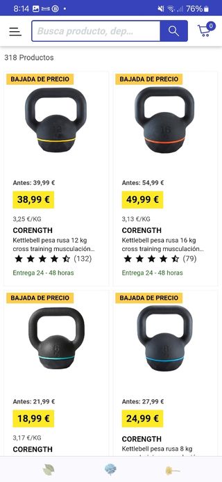 Pesas ketellbell 