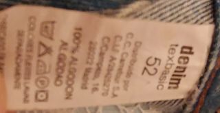 Pantalón Vaquero hombre talla 52