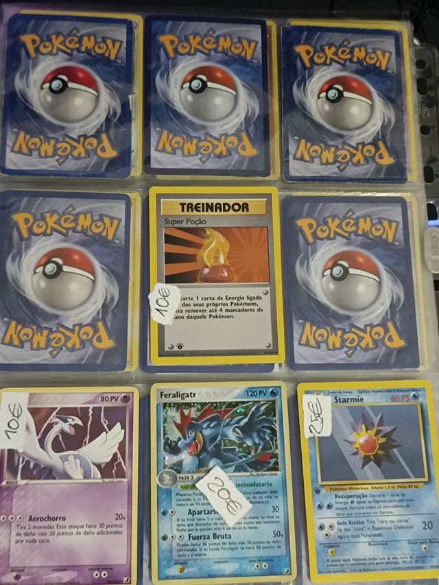 Pokémon TCG Cartas Raras