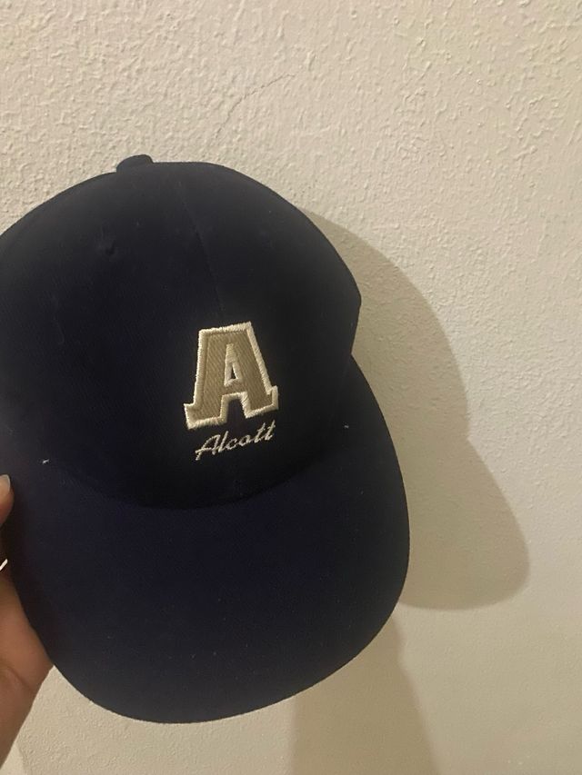 Cappello visiera blu