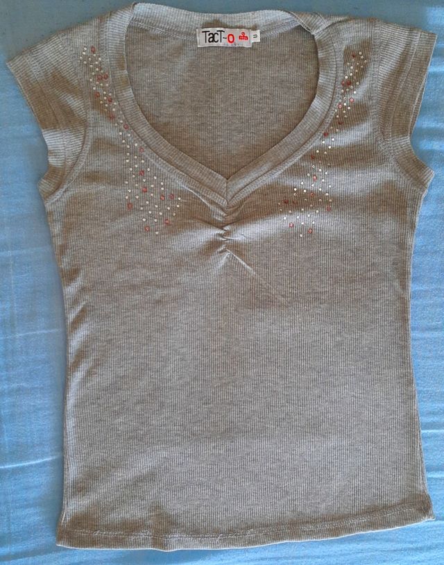 Camiseta brillantitos Tacto (NUEVA)