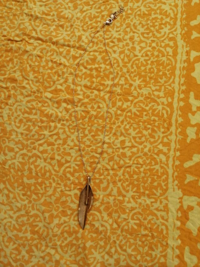 Collar acero inoxidable dorado Culture Mix